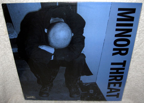 MINOR THREAT "S/T" 12" EP (Dischord) Blue Vinyl